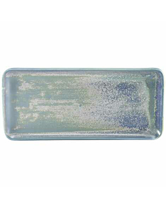 Terra Porcelain Seafoam Narrow Rectangular Platter 30 x 14cm