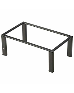 Black GN Buffet Riser GN 1/4 10cm (H)