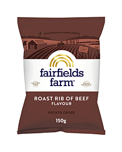 Fairfields Farm Roast Rib Beef Crisps