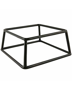 Genware Black Anti-Slip Buffet Riser 18 x 8cm