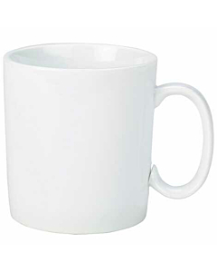 Genware Porcelain Straight Sided Mug 34cl/12oz