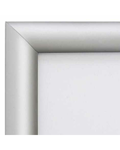 Genware Silver A4 Snap Frame