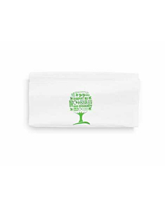 Vegware Green Tree 1 Ply Napkins 33cm