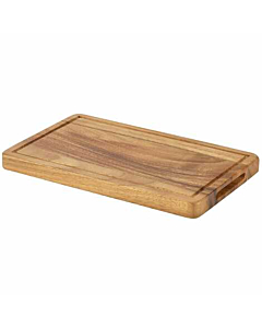 Genware Acacia Wood Serving Board GN 1/4