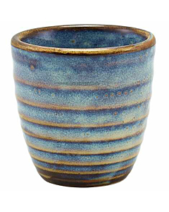 Terra Porcelain Aqua Blue Dip Pot 8.5cl/3oz