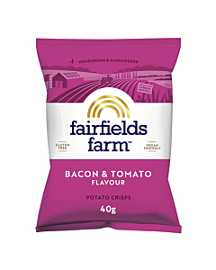 Fairfields Farm Bacon & Tomato Crisps