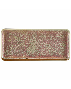 Terra Porcelain Rose Narrow Rectangular Platter 30 x 14cm