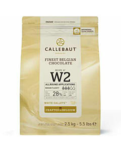 Callebaut White Chocolate 'W2' Callets