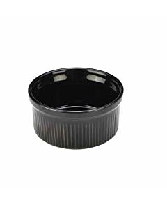 GenWare Stoneware Black Ramekin 8cm/3"