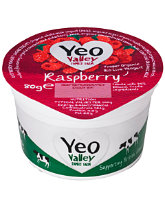 Yeo Valley Organic Raspberry Yogurts