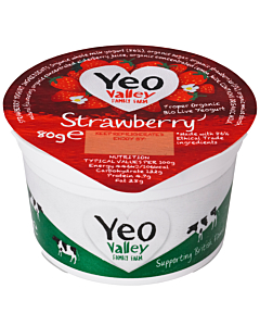 Yeo Valley Organic Strawberry Yogurts