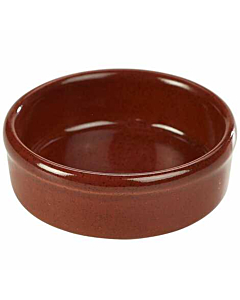 Terra Stoneware Rustic Red Tapas Dish 10cm