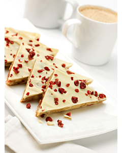 Handmade Cake Frozen White Chocolate & Cranberry Tiffin