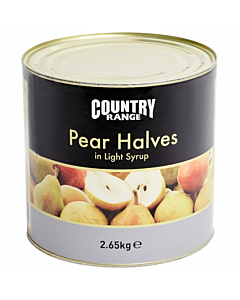 Country Range Pear Halves In Syrup