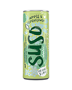 Suso Sparkling Apple and Elderflower Cans