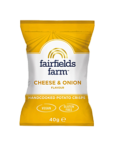 Fairfields Farm Cheese & Onion Crisps