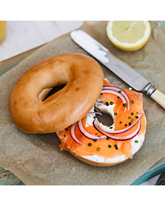 New York Frozen Sliced Plain Bagels