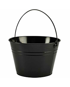 Stainless Steel Serving Bucket 25cm Dia Black