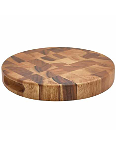 Acacia Wood End Grain Chopping Board 11 x 1.5"