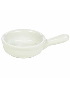 Genware Porcelain Miniature Frying Pan 9.5 x 6 x 3cm/3.75 x