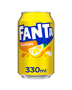 Fanta Lemon Cans