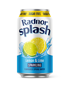 Radnor Splash Sparkling Lemon & Lime Cans