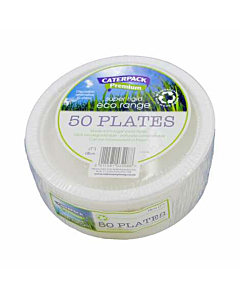 Eco Super Rigid Biodegradeable Plate 18cm