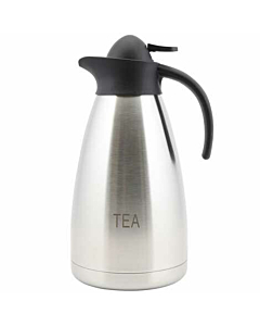 Tea Inscribed St/St Contemporary Vac. Jug 2.0