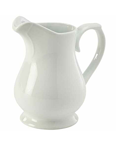 Genware Porcelain Traditional Serving Jug 56cl/20oz