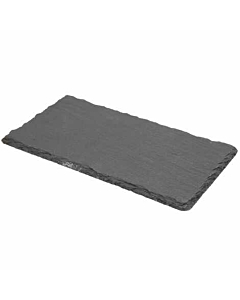 Genware Natural Edge Slate Platter 30 X 20cm