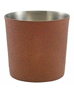 Rust Effect Serving Cup 8.5 x 8.5cm