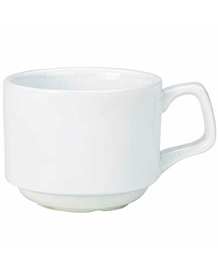 Genware Porcelain Stacking Cup 20cl/7oz