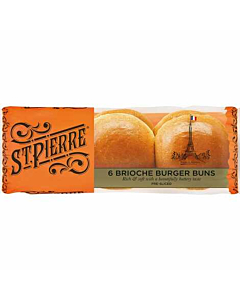 St Pierre Brioche Burger Buns