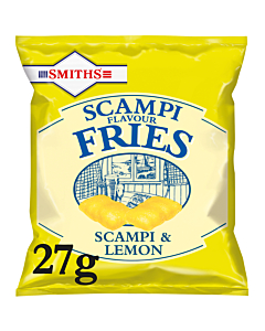 Smiths Scampi Fries Pub Card