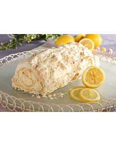 Menuserve Frozen Gluten Free Lemon Meringue Roulade