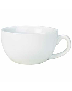 Genware Porcelain Bowl Shaped Cup 34cl/12oz