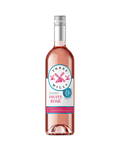 Three Mills Non Alcoholic Fruity Rose Wine 0%