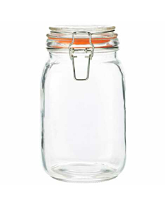 Genware Glass Terrine Jar 1.5L