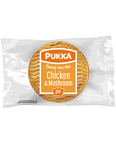 Pukka Frozen Baked Chicken & Mushroom Pies