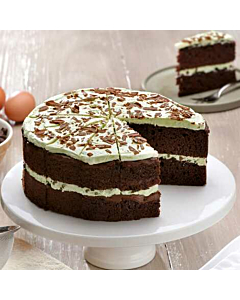 Handmade Cake Frozen Gluten Free Mint Chocolate Chip Cake