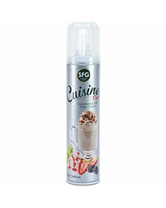 Cuisine Sweetened UHT Aerosol Squirty Cream Cans