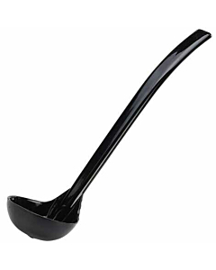 Ladle 9 1/2" 1oz Plain Black