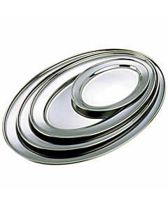 GenWare Stainless Steel Oval Flat