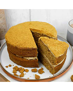 Sponge Frozen Biscoff Speculoos Cake