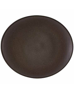 Terra Stoneware Antigo Oval Plate 25x22cm