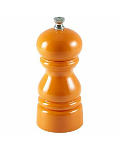 Genware Salt Or Pepper Grinder Orange 12.7cm