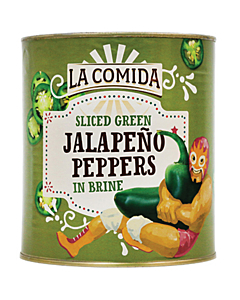 La Comida Sliced Jalapeno Peppers in Brine