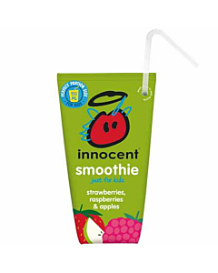 Innocent Kids Strawberry, Raspberry & Apple Smoothies