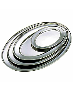 GenWare Stainless Steel Oval Flat 46cm/18"