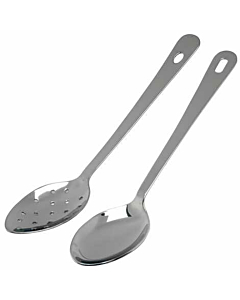 S/St.Perforated Spoon 12" With Hanging Hole